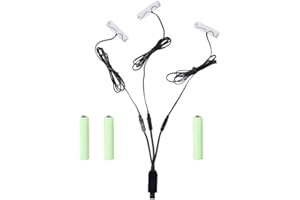 KLOVA 3in1 AA eliminador de batería Fuente de alimentación USB reemplazar 1-4pcs1.5V Pilas AA para Reloj Juguetes cámara Gameboy antorcha Radio