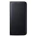 AUX MART Samsung Galaxy S6 Edge Premium PU Leather Quality Black Flip Cover + Mini USB Fan Adjust Angle / bendable Portable Flexible USB Fan RS.360.00
