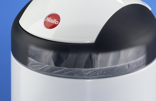 Hailo 0704-759, Sienna Swing S, Kosmetikeimer, 4 Liter, stahlblech rot - 4