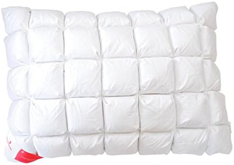 Honeycomb Down- Luxury Goose Down Pillow- Luxury Bedding- Cool Sleeping- Goose Down &amp; Feathers- Pack of 2