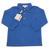 BURBERRY 3611O Polo Bimbo Blu Manica Lunga Maglia t-Shirts Kids [2 years]
