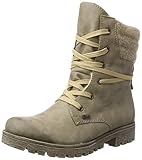 Schnürsenkel Rieker Damen 78531 Stiefel, Beige (Kiesel/Wood), 38 EU