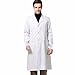 Produktbild Kanpola Thickcotton Weiß Mantel Arbeitskleidung Herbst Winter Apotheke, Schönheitssalon Labor, vor Schönheit Kleid, weißen Mantel,V Kragen Halloween Cosplay Kostüme