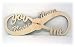 Produktbild Spezial Wand Motiv Holz Uhr Unendlichkeitszeichen individuell mit Namen personalisiert Geschenk zur Hochzeit Verlobung Jahrestag für das Hochzeitspaar Mann Frau verliebte Wohnzimmer Schlafzimmer
