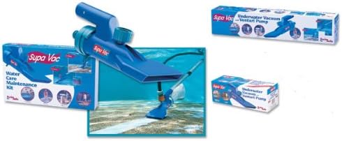 Supa Vac Underwater Vacuum and Venturi Pump Come with Pool and Hole