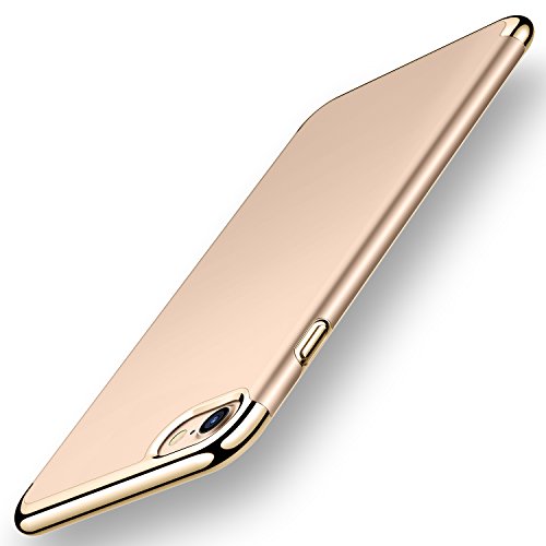 Humixx Funda iPhone 7  Anti-Rasgu  os Resistente Espalda Dura y Suave Interior de Silicona Carcasa Protectora 360 Grados Protecci  n H  brida de Ca  da Caso Antigolpes Case Cover para Apple iPhone 7