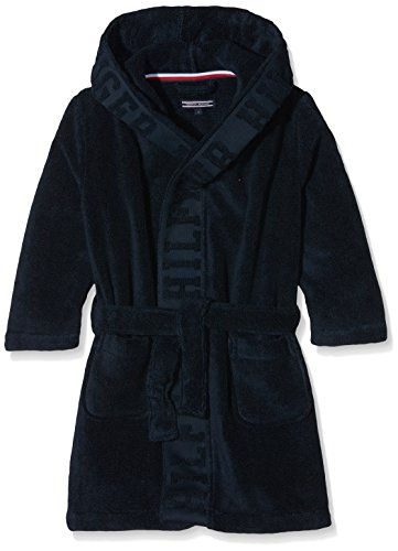 Preisvergleich Produktbild Tommy Hilfiger Jungen Bademantel Bathrobe, Blau (Navy Blazer 416), Small