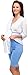 Be Mammy Maternity Nursing Pyjamas 1L6S2(White/Blue, L)