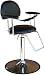 Produktbild FIGARO hydraulisch höhenverstellbarer Kinderstuhl Friseurstuhl mit Chromsockel Farbe schwarz