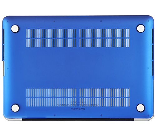 MacBook Pro 13 Retina Hülle Schale,iNeseon Ultra Slim Plastik Hartschale Tasche Cover Shell, US Dunkelblau und EU Transparent Tastatur Abdeckung Schutzhülle für Apple MacBook Pro 13.3 Zoll mit Retina Display Modell:A1502 und A1425 (Dunkelblau) - 5
