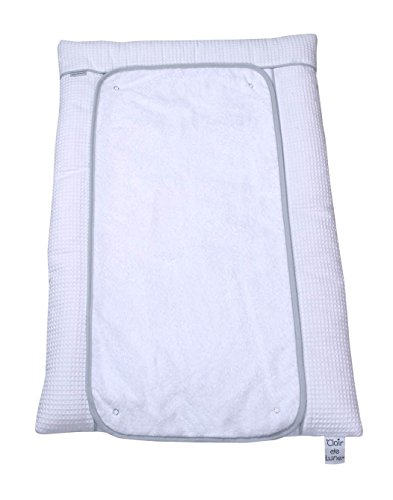 Clair de Lune Waffle Changing Mat (White)