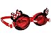 Produktbild 3-D _ Schwimmbrille / Taucherbrille / Chlorbrille - " Disney Minnie Mouse " - Kinder von 2 bis 12 Jahre - verstellbar / wasserdicht & ANTI Beschlag - Mädchen / - hochwertiger Silikon - extra weiche Dichtung - Maus