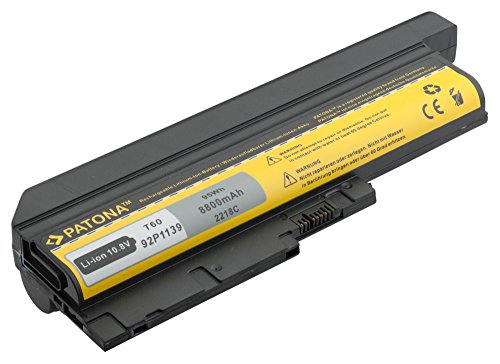 *8800mAh* PATONA AKKU IBM R60 T60 R61 T61 T500 R500 W500 Z60 40Y6795 40Y6797 40Y6799 - 3