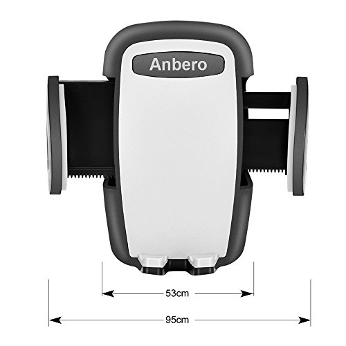 Supporto Auto Smartphone Porta Cellulare Auto per Telefoni iPhone X 8 7 6s 6 Plus SE 5S 5, Samsung Galaxy S8 S7 S6 J5 A5, Asus Zenfone 3, Huawei P10 P9 P8, Xiaomi Mi A1 e GPS Dispositivi