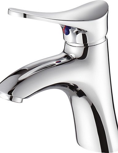 SZ cromado agua caliente y fría agua grifos para lavabo de baño/grifo mezclador Bimando para lavabo de baño grifo de cocina