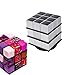 Produktbild AK Art Geschirr Aluminium Magic Cube Mini Mousse Kuchen Ringe Dessert Formen Schokolade & Sweet Formen Backen Werkzeuge, silber, RC-03