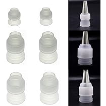 5 Stück Nahtlose Edelstahl-Spritztüllen Extra Groß – Für Cupcakes, Torten, Deko (#2,7m, #1B, #2D, #1M, #234M)