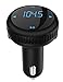 Produktbild Wireless Bluetooth FM Transmitter & Auto Ladegerät, wireless Bluetooth Car Kit, Kfz MP3-Player mit Dual USB Port TF Play für iPhone Samsung Motorola Nexus LG Android Handy/Tablet, Schwarz
