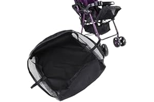 Jeffergarden 1PcShopping Basket for Baby Stroller, Attachable Organizers Baby Stroller Pram Bottom Basket Pushchair Shopping Storage Case Organizer Bag