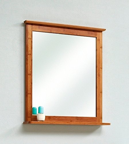 Spiegel mit Beleuchtung Jakob Bambus