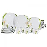 24-tlg. Tafelgeschirr + 36-tlg. Kaffeeservice aus dem Hause Van Well