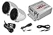 Produktbild Pyle 100 Watt Wetterfeste Lautsprecher und Verstärker mit zwei 3-Zoll-Lautsprecher, AUX(3,5 mm)