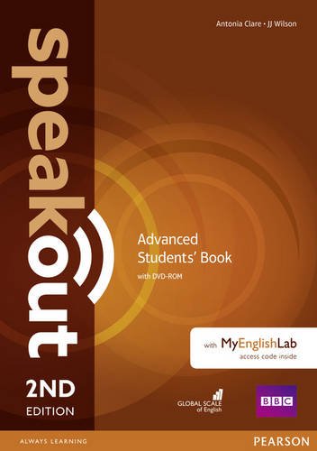 Speakout Advanced 2nd Edition Students' Book with DVDROM and MyEnglishLab Access Code Pack