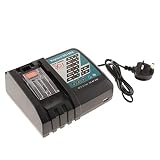 Material: Plástico non-brand Homyl Cargador de Batería Plástico Li-Ion para Makita Piezas de Automóvil Cortacésped Jardín Decor - Negro4