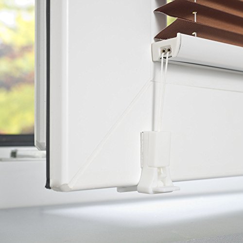 GARDUNA FLOW Plissee # braun 45cm # – mit FARBVERLAUF – verspannt – Smartfix – Klemmfix – ohne bohren – viele Größen – Sichtschutz – lichtdurchlässig - 6