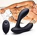 Produktbild Prostata Stimulator mit Fernbedienung, Luvkis Analvibrator Prostata Vibratoren Doppeltem Motor Analplug Butt Plug mit 10 Vibrationsmodi für Männer Frauen Paar