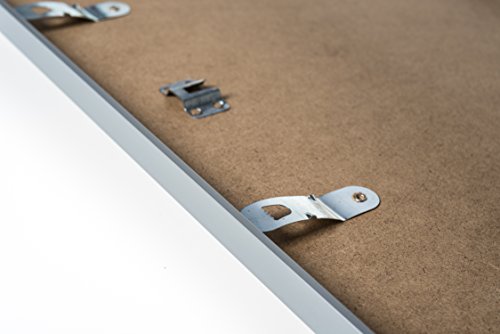Bilderrahmen ALU POSTER BRUSHED 60×80 cm – silber matt. Der einzige - 5