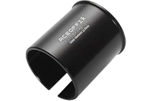 ACEOFFIX Bike Seatpost Alloy Shim for Brompton Folding Bike,Lightweight Bicycle Seat Post Adapter,Reducing Sleeve,Diameter(34.9-31.8)