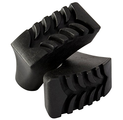 12 Stück / 6 Paar Attrac Nordic Walking Pads für alle gängigen Modelle – für Asphalt und Stein (Gelände) - 5