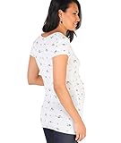 KRISP Umstandsmode Shirt mit seitlicher Raffung - 3