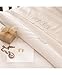 Izziwotnot Premium Gift Cream 2 pack Flat and Fitted Sheet