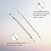 Suprent Blackhead Remover Set-Stainless Steel, Risk Free, Comedone Removal, Zit & Pimple Extraction with PU Leather Case
