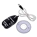 Produktbild Gazechimp Gitarre USB Kabel Link Adapter Konventer 93cm Länge Interface mit CD-Treiber für PC Audio Studio Aufnahme - Schwarz