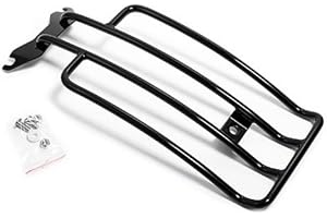 Dock66 Motorcycle Parts Porte-Bagages Harley Fat Boy & Heritage à partir de 2005, Breakout à partir de 2012, Noir