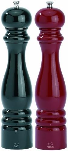 Paris uselect Salt and Pepper Mill Set 30 cm 30 cm [Black/Red]