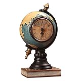 El globo es un reloj con una forma novedosa que se puede utilizar como pieza decorativa para la decoración del hogar o como reloj.