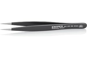 KNIPEX Universalpincett ESD matterad 120 mm, 92 28 69 ESD