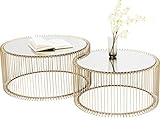 tischlampe schwarz gold Maße kleiner Tisch: 30,5 x Ø60 cm; Maße großer Tisch: 33,5 x Ø69,5 cm; Gesamtgewicht: 12,5 kg