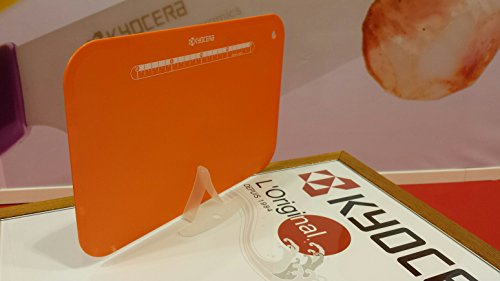 Kyocera CC-100OR Flexible Schneidunterlage aus Kunststoff, 37 x 25 x 0,2 cm, Keramik, orange - 2