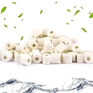 SN Aquatic Hi Quality Ceramic Ring Filter Media for Aquarium | 500gm