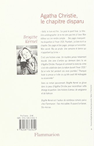 Livres Couvertures de Agatha Christie, le chapitre disparu