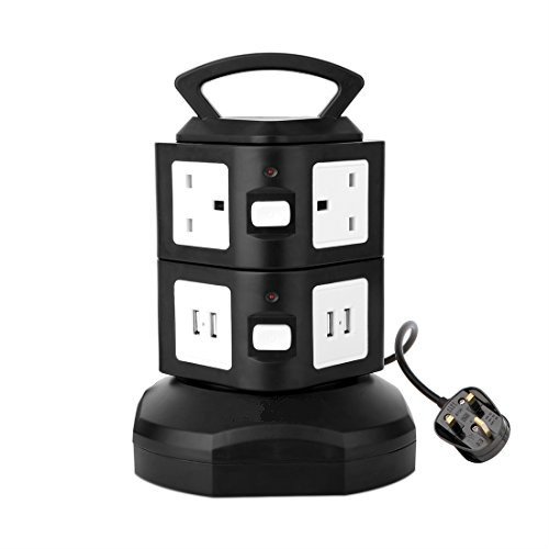 Buy Power Strips with USB ports 6 Way Outlets 4 USB Ports Surge