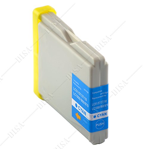 10 x Tintenpatronen kompatibel zu LC 970/LC1000 Brother DCP Serie DCP-130C / DCP-135C / DCP-150C - 3