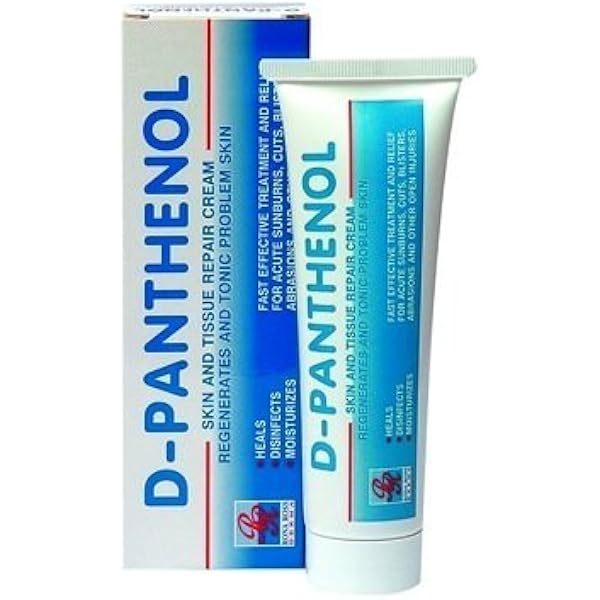 Novaclear Panthenol After-Sun-Creme 50 Ml | Mit 10% D-Panthenol, Aloe Vera & Vitamin E | Beruhigt Sonnengereizte Haut