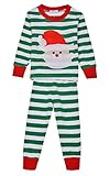 Arshiner Boys Or Girls "Striped" 2 Piece Cute Christmas Pajama Set