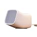 Produktbild LUCKYHUNTER HL-16Q Lüfter Heizung Kleine Leistung Schlafsaal USB Kleine Heizung Lüfter Hot Fan Student Kleine Desktop Mini Hause,White